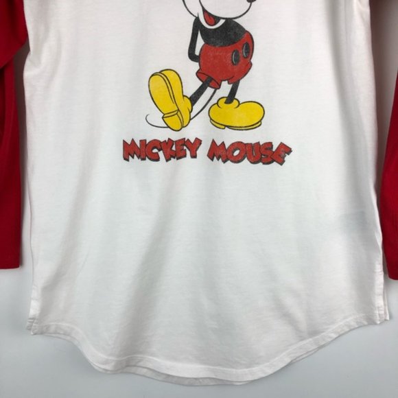 📚 4/$15 Disney + Old Navy Mickey Mouse Raglan T - Size XS - Picture 5 of 12